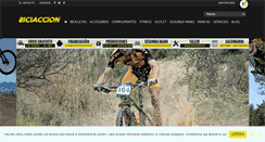 Desktop Screenshot of biciaccion.com